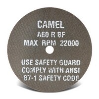 3" X 1/16" X 1/4" CGW REINFORCED ALUMINUM OXIDE CUT-OFF WHEEL