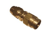 3/8" D.O.T. AIR BRAKE HOSEMENDER BRASS FOR H338 HOSE (016678)