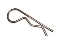 1/16" DIAMETER X 1-9/16" LONG HAIR PIN COTTER ZINC PLATED