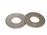 1/2" USS FLAT WASHER GRADE 8 ZINC & YELLOW USA MADE