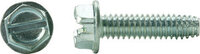 3/8-16 X 1-1/2" INDENTED HEX WASHER HEAD THREAD CUTTING SCREW TYPE "F" ZINC PLATED