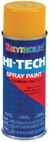 SEMI-GLOSS BLACK "HI-TECH" ENAMEL PAINT 16 OZ. CAN