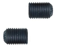 3/8-24 X 1/2" KNURLED CUP POINT SOCKET SET SCREW ALLOY BLACK OXIDE