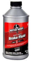 GUNK MOTOR MEDIC DOT 3 BRAKE FLUID 12 OUNCE BOTTLE