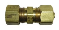 1/4" STEEL TO NYLON 360* SEAL INLINE COMPRESSION UNION(2941)