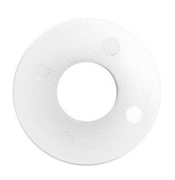 .14" I.D. X .312" O.D. X .062" THICK NATURAL NYLON FLAT WASHER