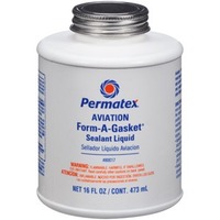 PERMATEX AVIATION FORM-A-GASKET #3 SEALANT IN A 16OZ. JAR