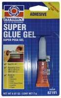 PERMATEX SUPER GLUE GEL .07 OUNCE TUBE