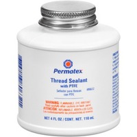 PERMATEX THREAD SEALANT WITH PTFE 4 OUNCE JAR