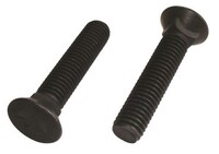 3/8-16 X 1" FLAT HEAD PLOW BOLT GRADE 5 PLAIN FINISH