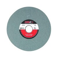8" X 1" X 5/8" CGW GREEN SILICONE CARBIDE BENCH GRINDING WHEEL 60 GRIT