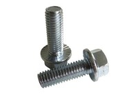 3/8-16 X 3/4" SERRATED FLANGE BOLT GRADE 5 ZINC PLATED