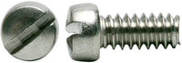 12-24 X 3/4" STAINLESS STEEL SLOTTED FILLISTER HEAD M/S 18-8(304)