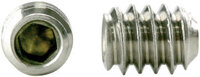 4-40 X 1/2" STAINLESS STEEL SOCKET CUP POINT SET SCREW 18-8(304)