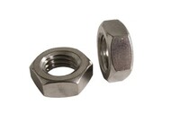 1/4-20 STAINLESS STEEL HEX JAM(THIN) NUT 18-8(304)