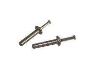 1/4" X 1-1/4" LONG STEEL MUSHROOM HEAD TAP-IT ANCHOR ZINC PLATED