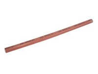 .245" X 6" RED SEMI-RIGID ADHESIVE-LINED HEAT SHRINK TUBING